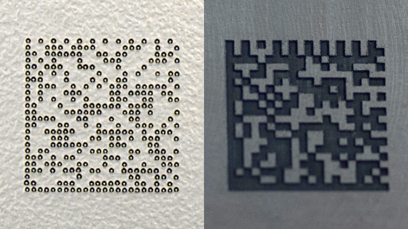Data Matrix Code Marking, Reading & Verification