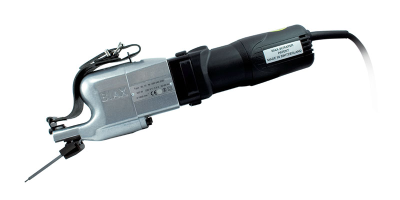 BIAX BL-10 Power Scraper BIAX BL-10 All-purpose, lightweight, variable-speed electric scraper