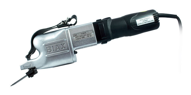 BIAX BL-40 Power Scraper BIAX BL-40 All-purpose, medium-weight, variable-speed electric scraper