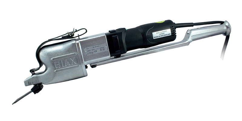 BIAX BS-40 Power Scraper BIAX BS-40 Heavy-duty, variable-speed electric scraper