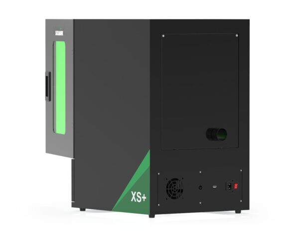 Fiber laser in compact safety cabinet