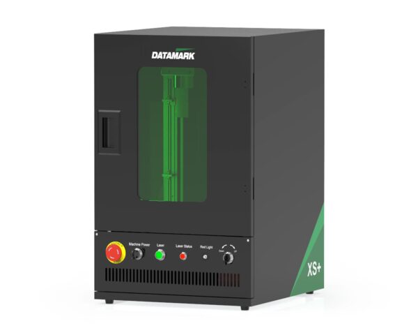 Datamark XS+ compact Class 1 fiber laser marking workstation