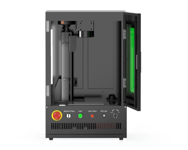 Small desktop MOPA fiber laser marker