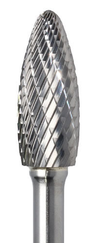 Flame Shape Carbide Burs — SH Series