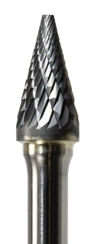 Pointed Cone Shape Burs — SM Series