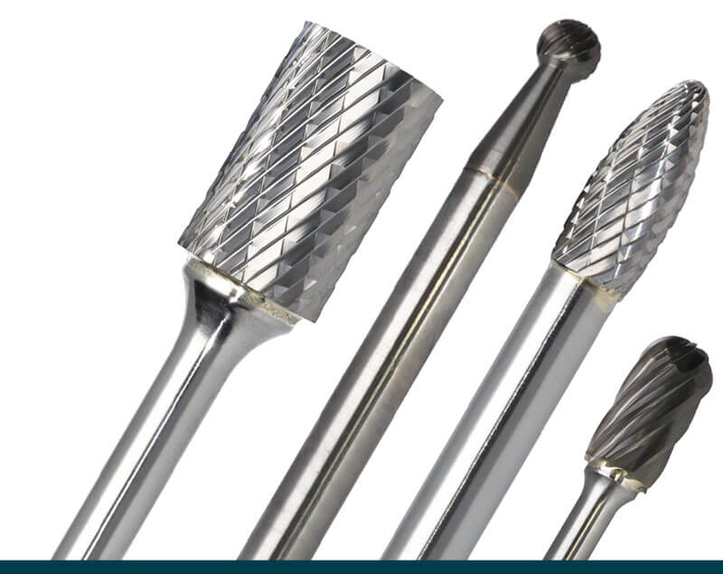 DMS carbide burs for deburring