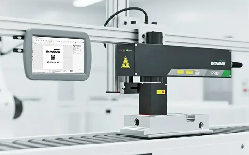 Datamark Fiber Laser Touch Marking System Datamark Fiber Laser Touch Marking System